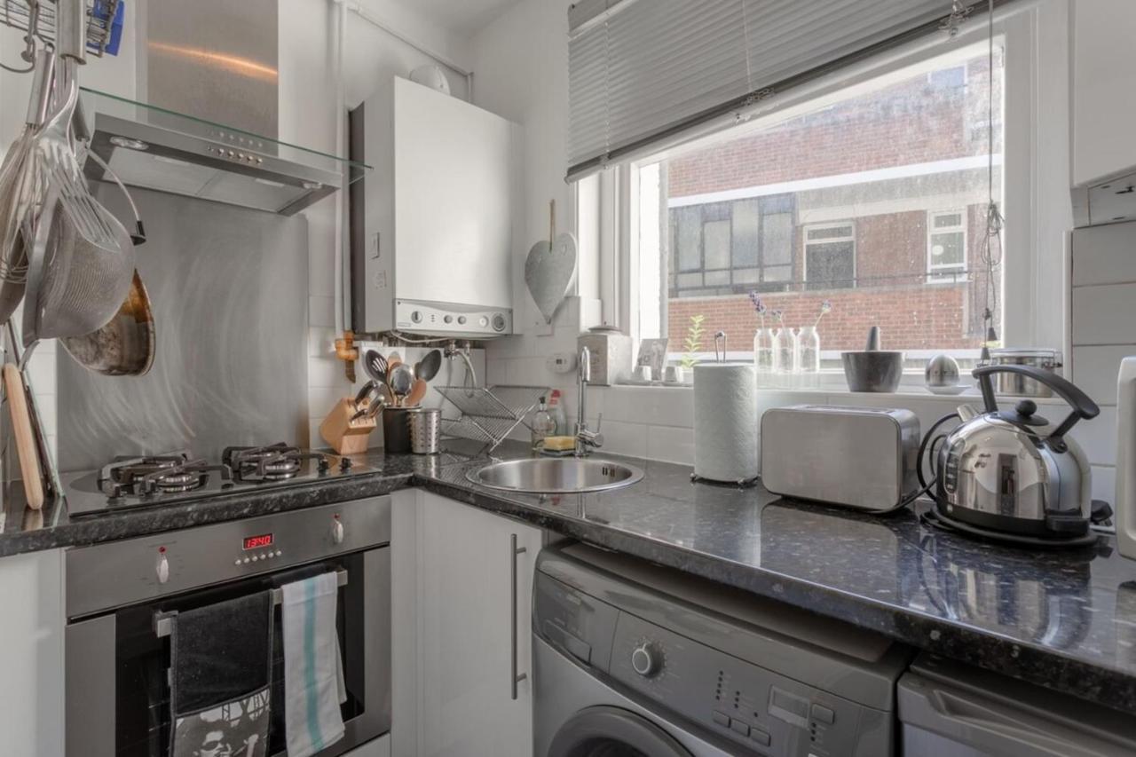 Stylish 1 Bed Apartment Near Battersea Park London Bagian luar foto